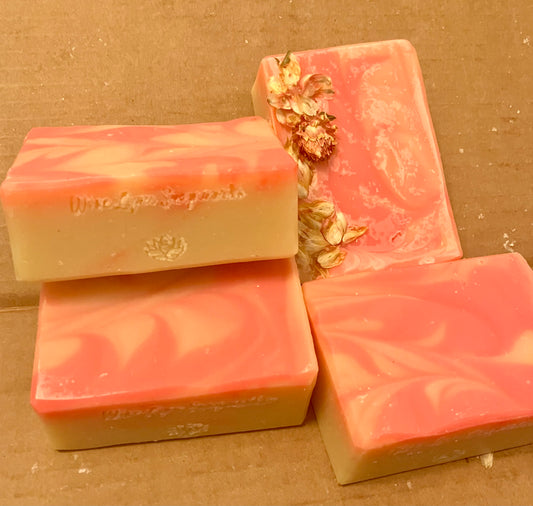 Baby Powder scented Natural Soap Bar - Wiselyonsoapworks