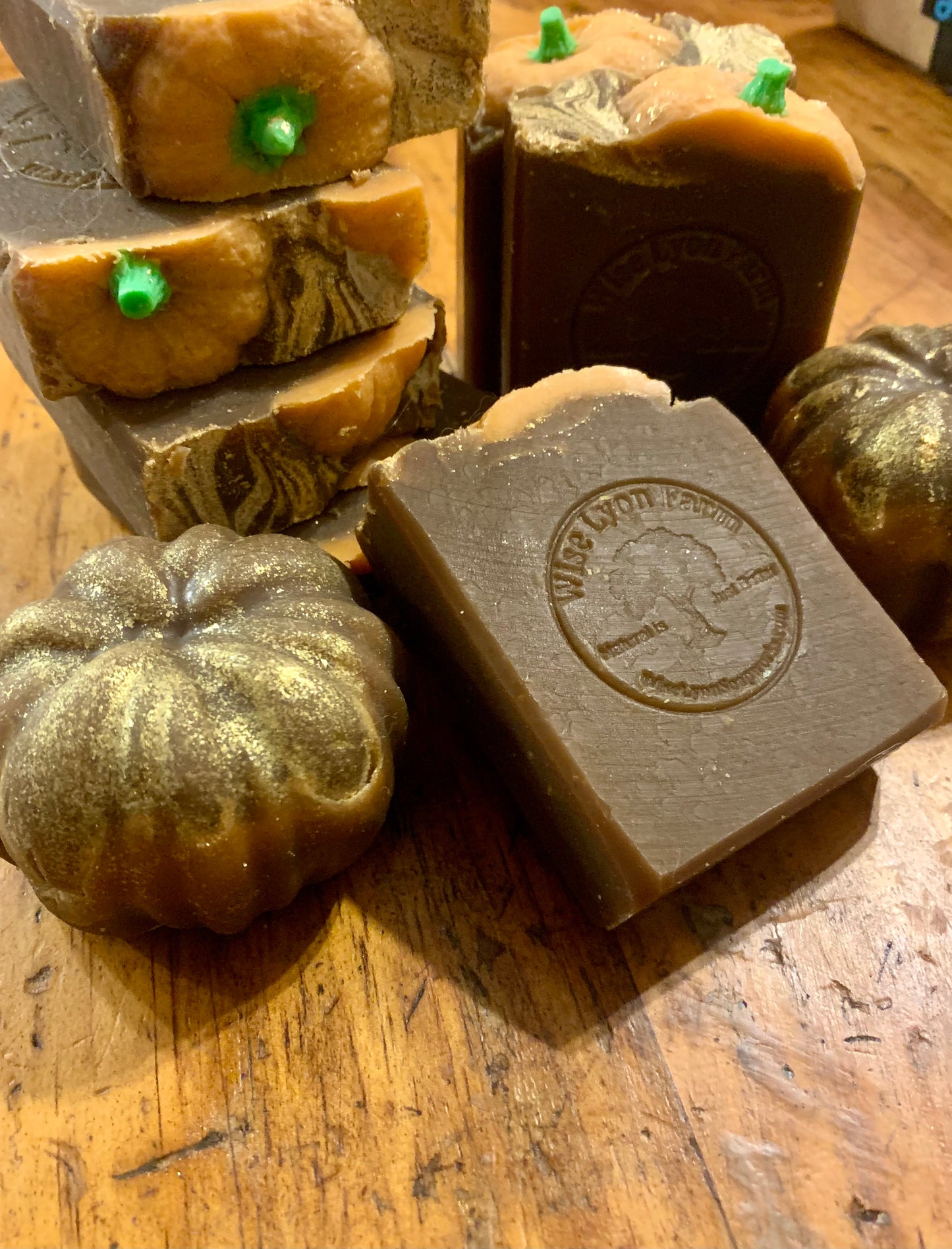 Toasted Pumpkin Spice natural soap - Wiselyonsoapworks