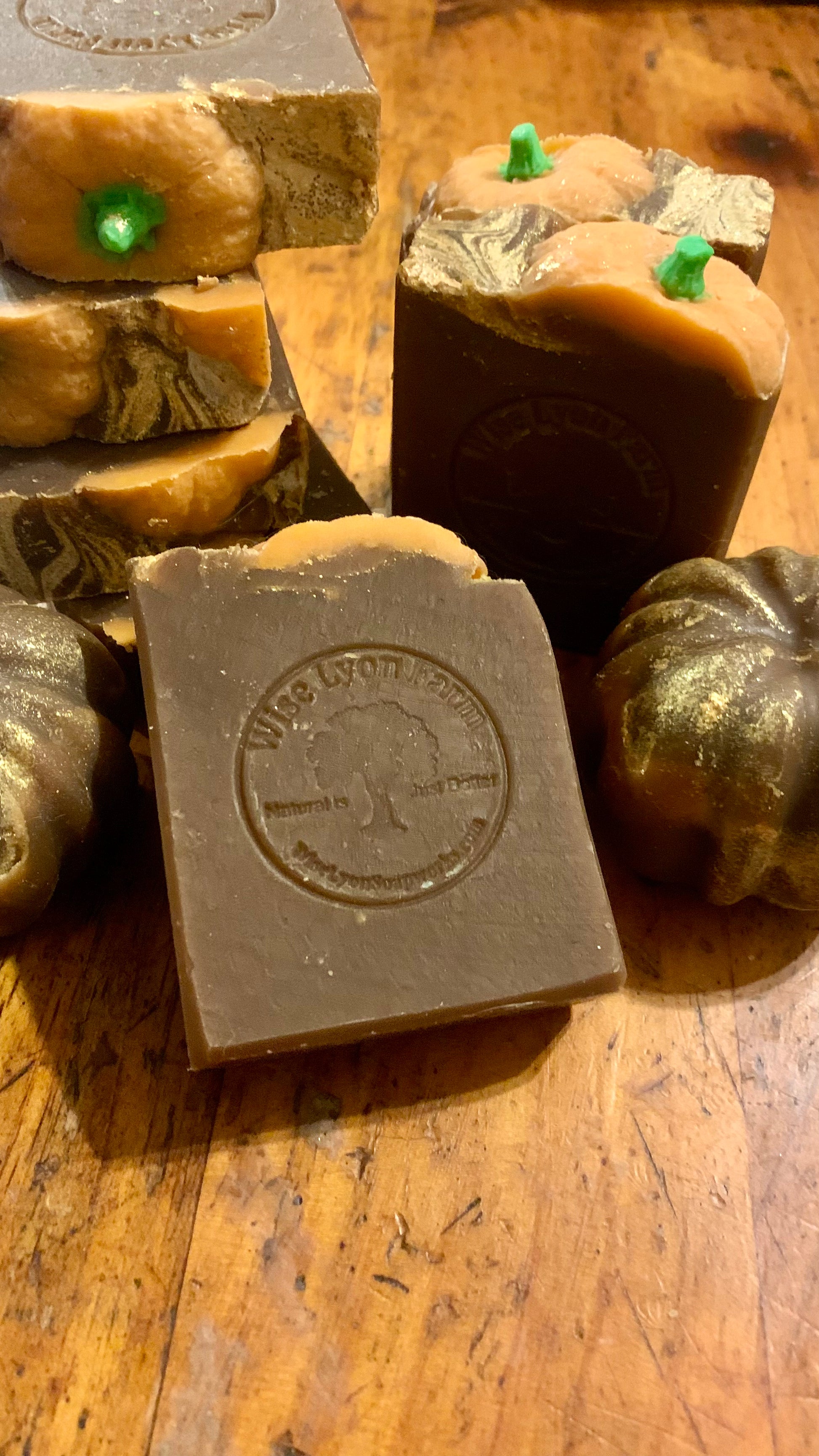 Toasted Pumpkin Spice natural soap - Wiselyonsoapworks