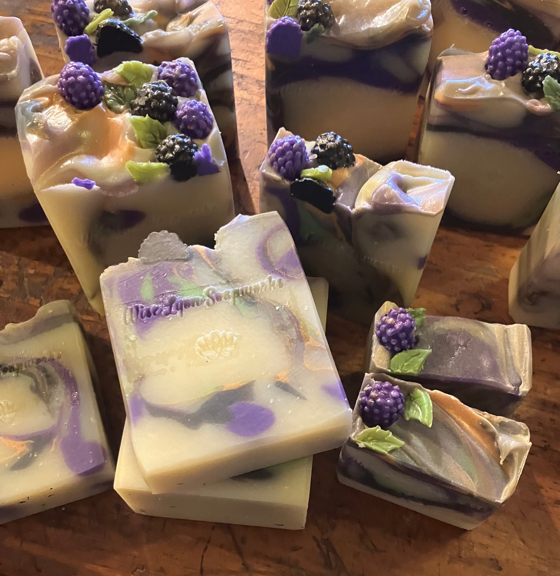 Midnight Blackberry natural bar soap - Wiselyonsoapworks