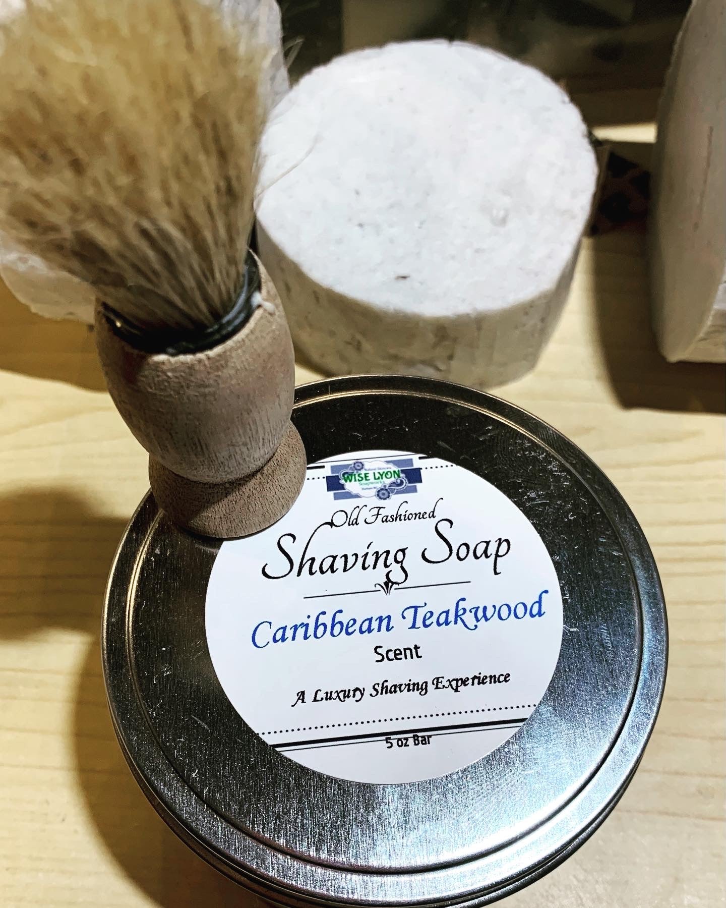 Shaving Soap Puck - Wiselyonsoapworks