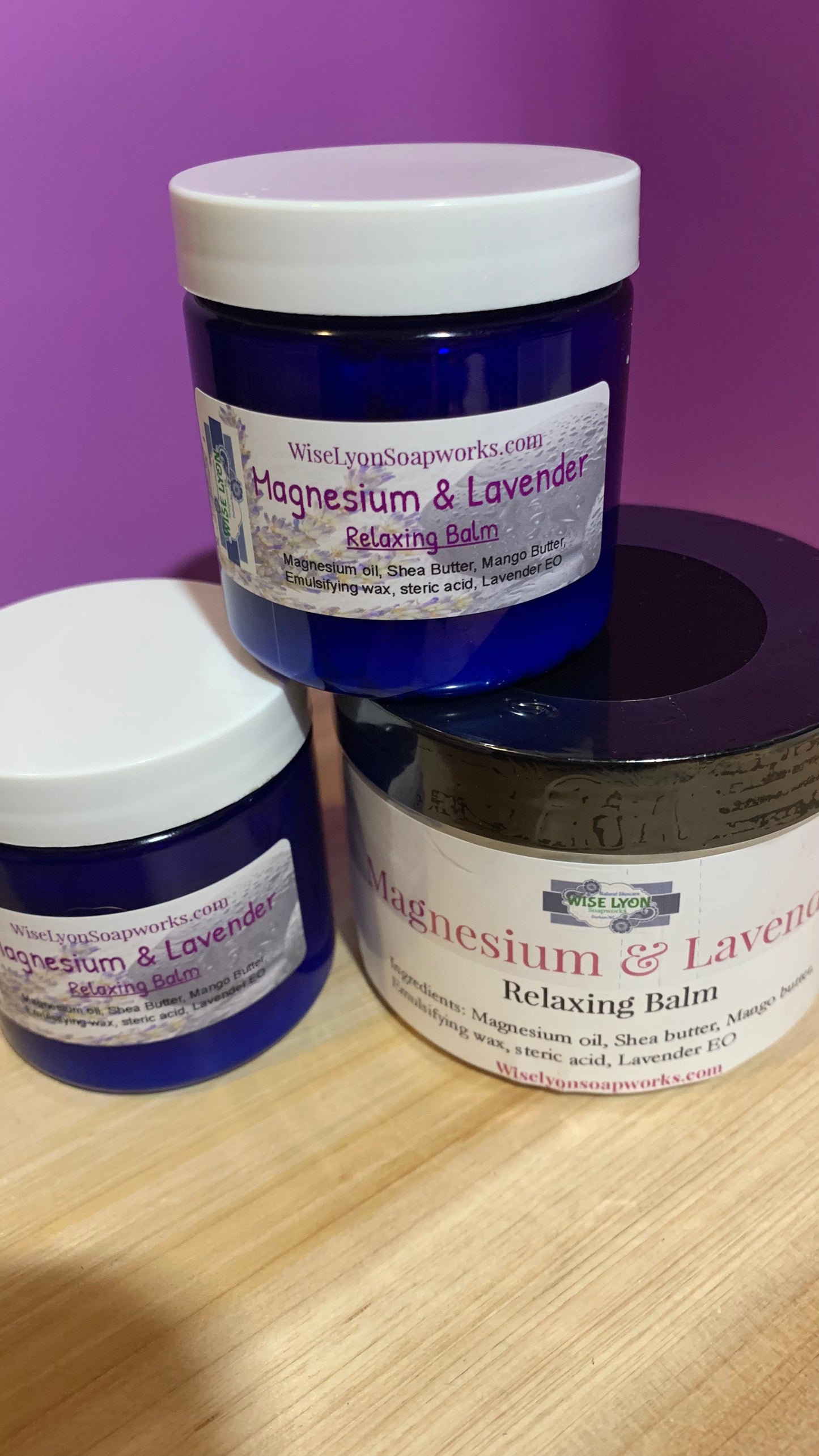 Magnesium & Lavender Muscle Balm - Wiselyonsoapworks