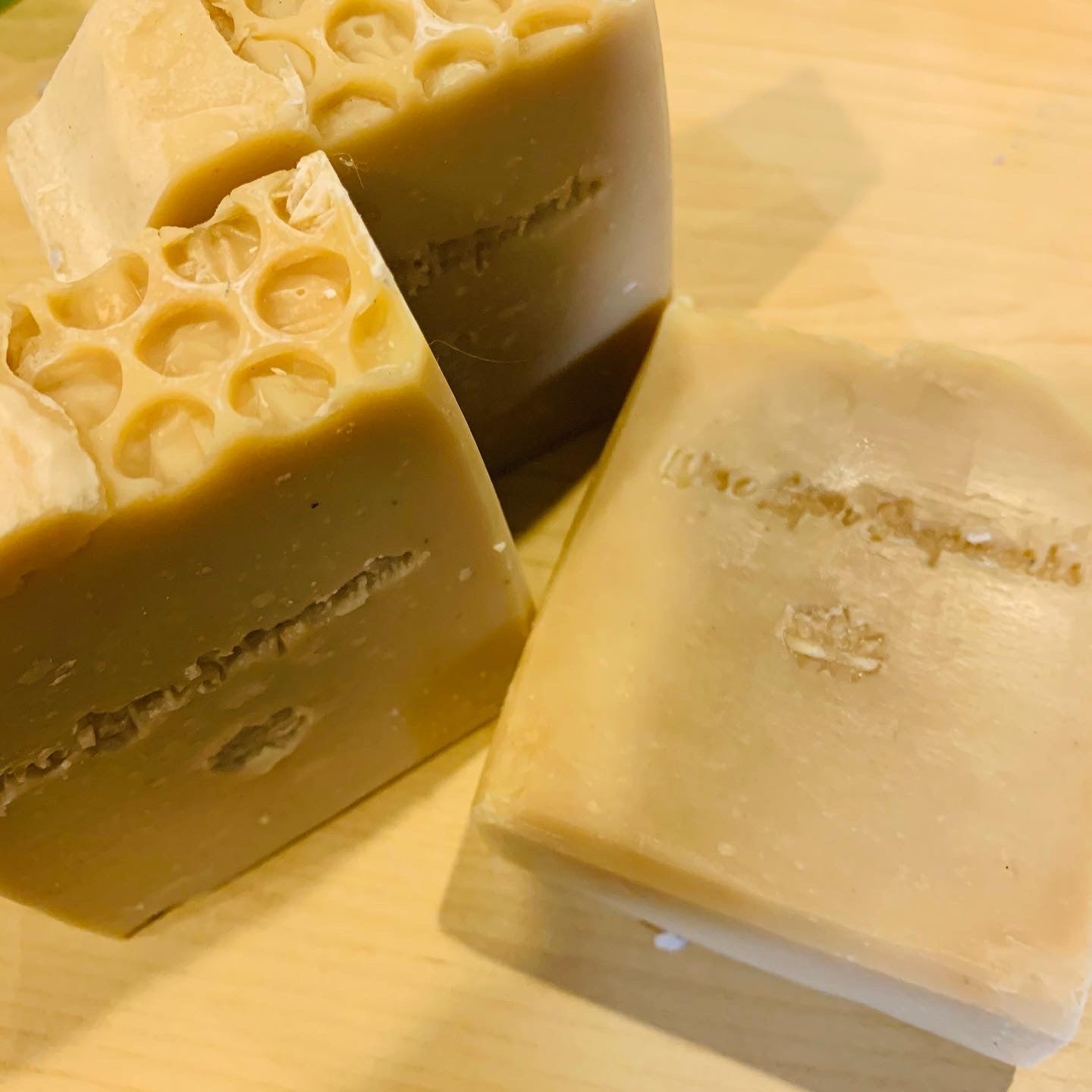 Oatmeal, Milk and Honey Natural Hemp Soap - Wiselyonsoapworks