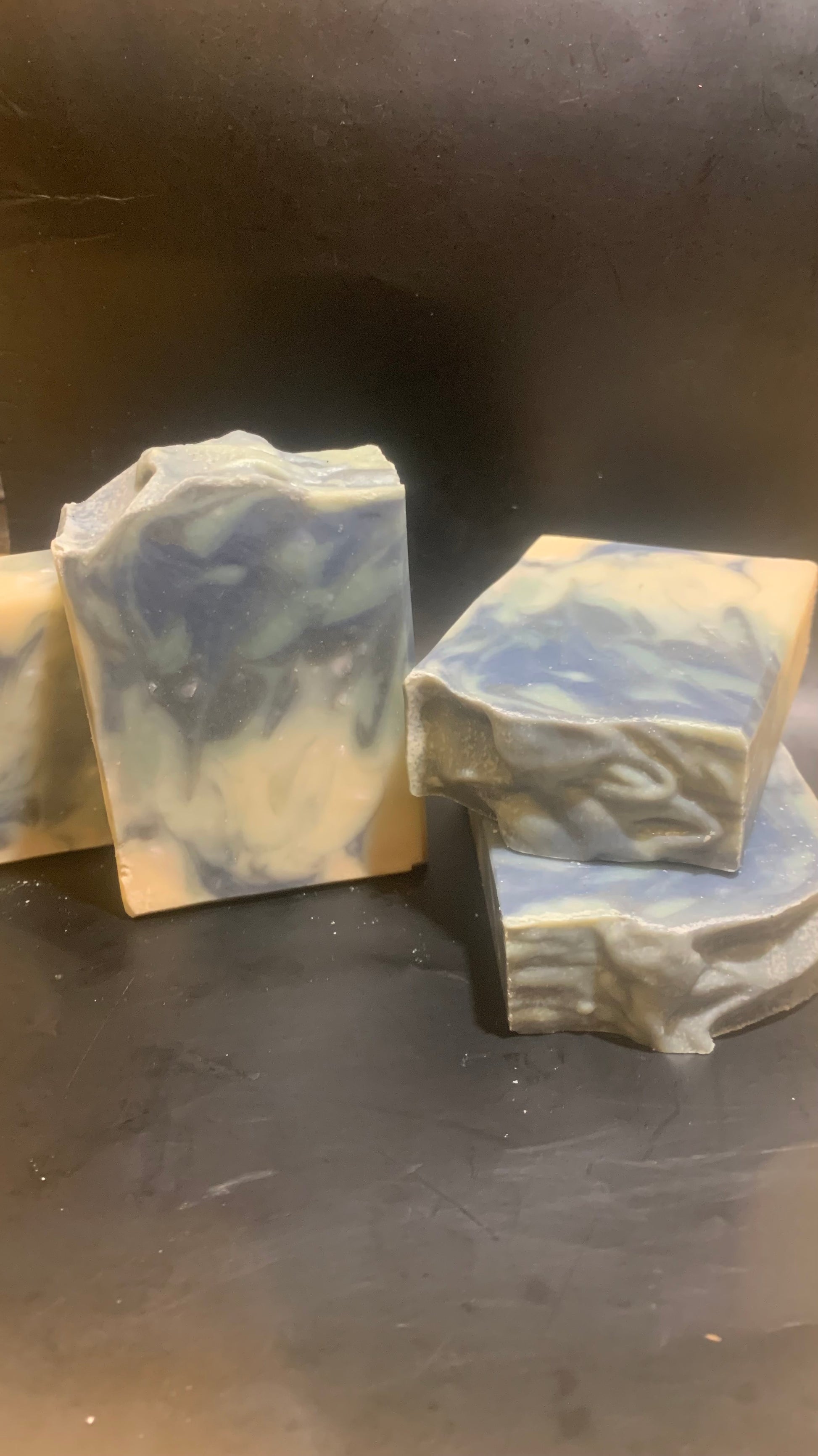 Handmade natural men’s soap scented with Black Tir Affair men’s Cologne fragrance